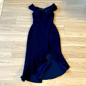 Navy Blue XScape dress
